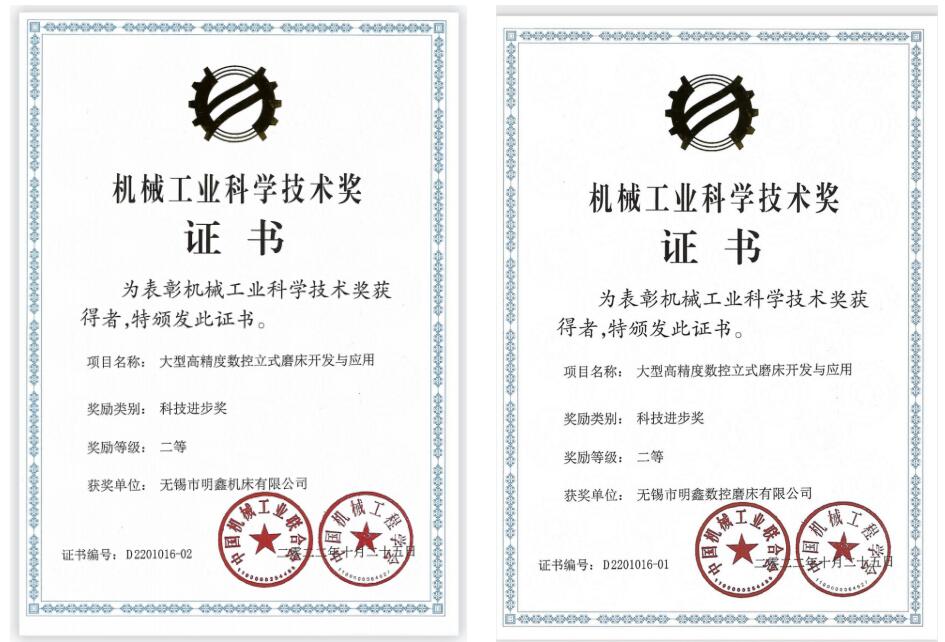 华体网页版登录界面_华体（中国）机床荣获中国机械工业科学技术奖项